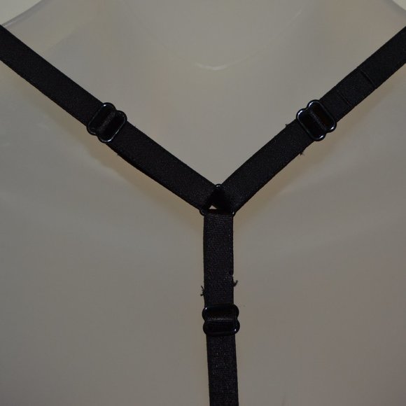 PINK Victoria's Secret 34B Wear Everywhere push-up black front closure bra EUC - Picture 7 of 9